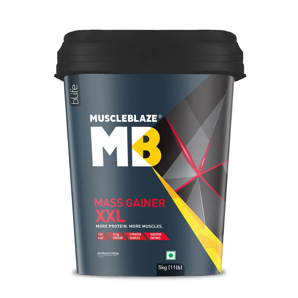 MuscleBlaze Mass Gainer XXL 5kg 